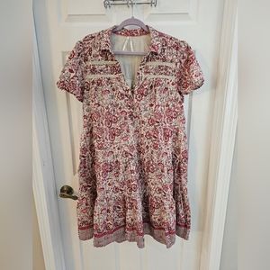 Beautiful Anthro Dress! Lined with pockets! EUC!